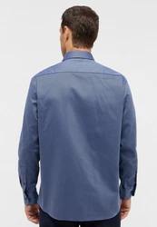 Eterna Langarmhemd COMFORT FIT Dunkelblau/Grau/Hellblau/Blau