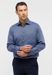 Eterna Businesshemd Dunkelblau/Grau/Hellblau/Blau