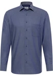 Eterna Langarmhemd MODERN FIT NON IRON Dunkelblau/Blau/Hellblau/Grau