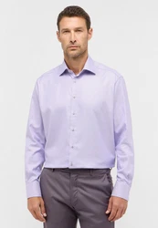 Eterna Langarmhemd COMFORT FIT Lila