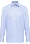 Eterna Langarmhemd COMFORT FIT Hellblau/Blau