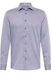 Eterna Langarmhemd SLIM FIT NON IRON Fliederfarben/Grau/Lila/Dunkelblau