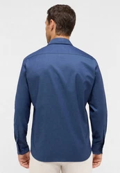 Eterna Langarmhemd Modern Fit Easy Iron Blau/Dunkelblau/Hellblau