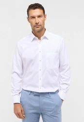 Eterna Langarmhemd COMFORT FIT NON IRON Weiß/Creme