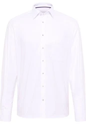 Eterna Langarmhemd COMFORT FIT NON IRON Weiß/Creme