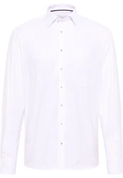 Eterna Langarmhemd COMFORT FIT NON IRON Weiß/Creme