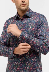 Eterna Langarmhemd MODERN FIT NON IRON Mischfarben/Grau/Rosa/Lila