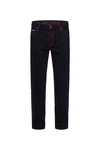 CAMP DAVID Comfort-fit Jeans mit zwei Leibhöhen Lila/Rot