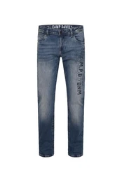 Regular-fit-Jeans mit breiten Nhten