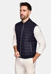 New Canadian Steppweste Dunkelblau/Blau
