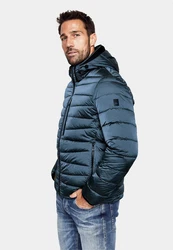 New Canadian Steppjacke Hellblau/Blau/Dunkelblau