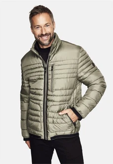 New Canadian Steppjacke Khaki/Dunkelgrün/Grün/Beige