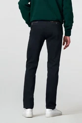 MEYER Chinos CHICAGO Dunkelblau/Hellblau/Blau