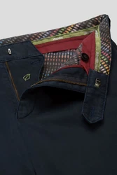 MEYER Chinos CHICAGO Dunkelblau/Hellblau/Blau