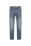CAMP DAVID Comfort-fit Jeans mit zwei Leibhöhen Blau/Grau/Hellblau
