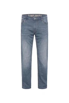 CAMP DAVID Comfort-fit Jeans mit zwei Leibhöhen