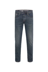 Camp David Herren Jeans DA:VD Regular Fit Dunkelblau/Grau/Blau