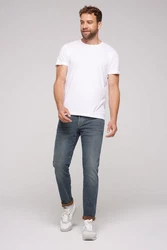 Camp David Herren Jeans DA:VD Regular Fit Dunkelblau/Grau/Blau