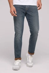 Camp David Herren Jeans DA:VD Regular Fit Dunkelblau/Grau/Blau