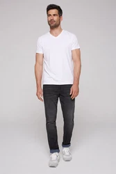 CAMP DAVID Regular-fit Jeans mit normaler Leibhöhe Grau/Dunkelgrau/Schwarz