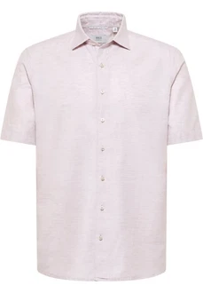 Eterna Kurzarmhemd MODERN FIT EASY IRON Weiß/Lila/Grau/Rosa