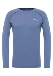 Jack Wolfskin Langarmshirt INFINITE LIGHT LS M Grau/Hellblau/Dunkelblau