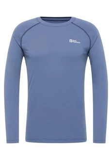 Jack Wolfskin Langarmshirt INFINITE LIGHT LS M Grau/Hellblau/Dunkelblau Jack Wolfskin Langarmshirt INFINITE LIGHT LS M Grau/Hellblau/Dunkelblau