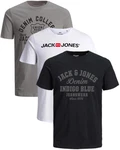 Jack & Jones Print-Shirt Unifarbe Jack & Jones Print-Shirt Unifarbe