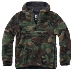 Brandit Teddyfleece Worker Pullover woodland