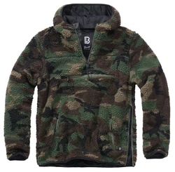 Brandit Teddyfleece Worker Pullover woodland