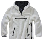 Brandit Teddyfleece Worker Pullover Dunkelblau/Weiß/Grau/Creme Brandit Teddyfleece Worker Pullover Dunkelblau/Weiß/Grau/Creme