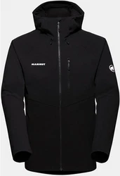 Mammut Funktionsjacke Ultimate Comfort SO Hooded Jacket Schwarz