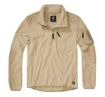 Brandit Fleece Troyer Ripstop Braun/Khaki