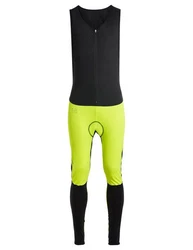 VAUDE Funktionshose Men's Posta Warm Bib Tights Grün/Neonfarben/Gelb