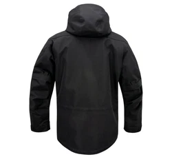 Brandit Funktionsjacke Performance Outdoorjacket Schwarz/Dunkelblau/Grau