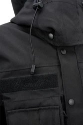 Brandit Funktionsjacke Performance Outdoorjacket Schwarz/Dunkelblau/Grau