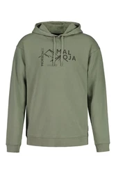 Maloja Hoodie Herren Kapuzenpullover ZirbeneckM Dunkelgrün/Grün