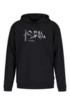 Maloja Hoodie Herren Kapuzenpullover ZirbeneckM Schwarz/Dunkelblau/Rosa/Rot