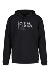 Maloja Hoodie Herren Kapuzenpullover ZirbeneckM Schwarz/Dunkelblau/Rosa/Rot