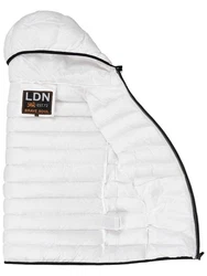 Brave Soul Steppjacke Grantplain Creme/Weiß