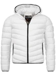 Brave Soul Steppjacke Grantplain Creme/Weiß
