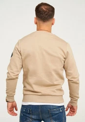 Jack & Jones Sweatshirt JCOBOOM SWEAT CREW NECK Beige/Khaki