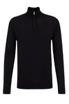WE Fashion Sweater Dunkelblau/Schwarz