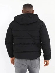 Brave Soul Steppjacke Bobbie Schwarz/Dunkelgrau/Grau