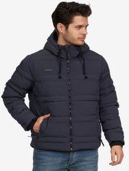 Brave Soul Steppjacke Bobbie Dunkelblau/Hellblau