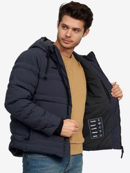 Brave Soul Steppjacke Bobbie Dunkelblau/Hellblau