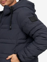 Brave Soul Steppjacke Bobbie Dunkelblau/Hellblau
