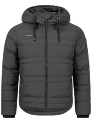 Brave Soul Steppjacke Bobbie Dunkelgrau/Grau/Schwarz