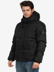 Brave Soul Funktionsjacke Billy Herren Schwarz/Dunkelgrau/Grau