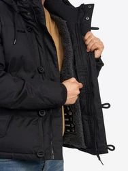 Brave Soul Funktionsjacke Billy Herren Schwarz/Dunkelgrau/Grau